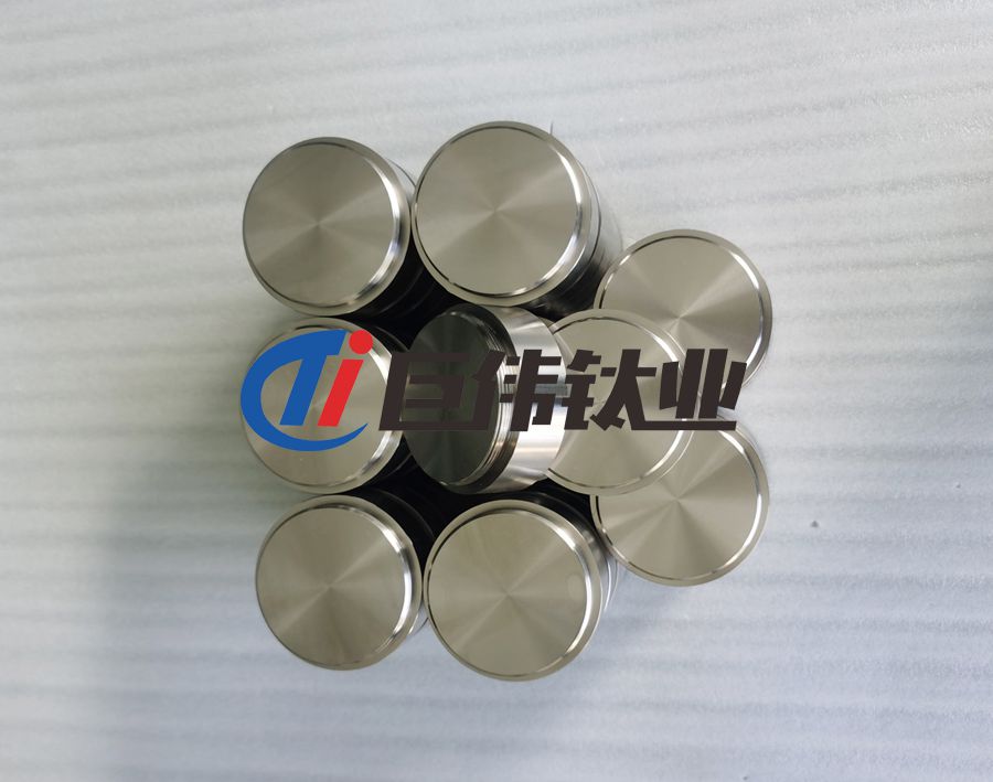 巨偉鈦業供應TA0鈦靶TA1/TA2鈦合金靶100*40可按客戶要求制造