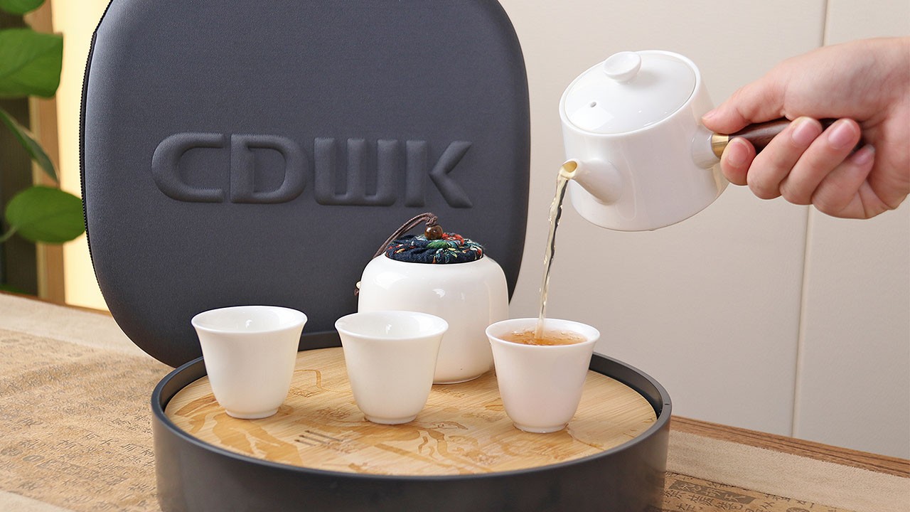 新品上市 | CDWK創(chuàng)點(diǎn) 天行健便攜式茶具套裝，即提即走的茶道儀式感！